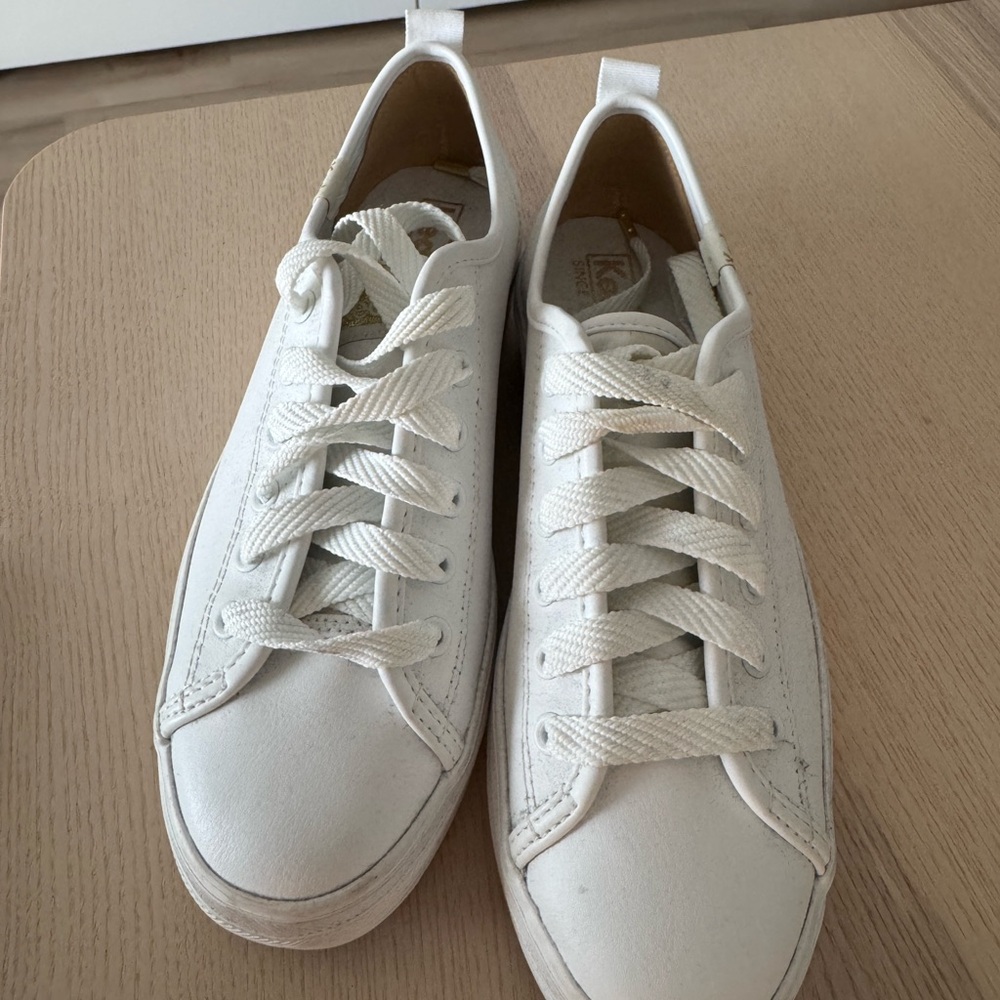 Keds Platform White Sneakers NWOT